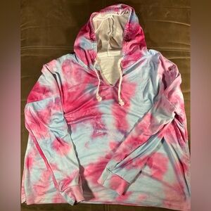 Tie Dye Hoodie (L)
